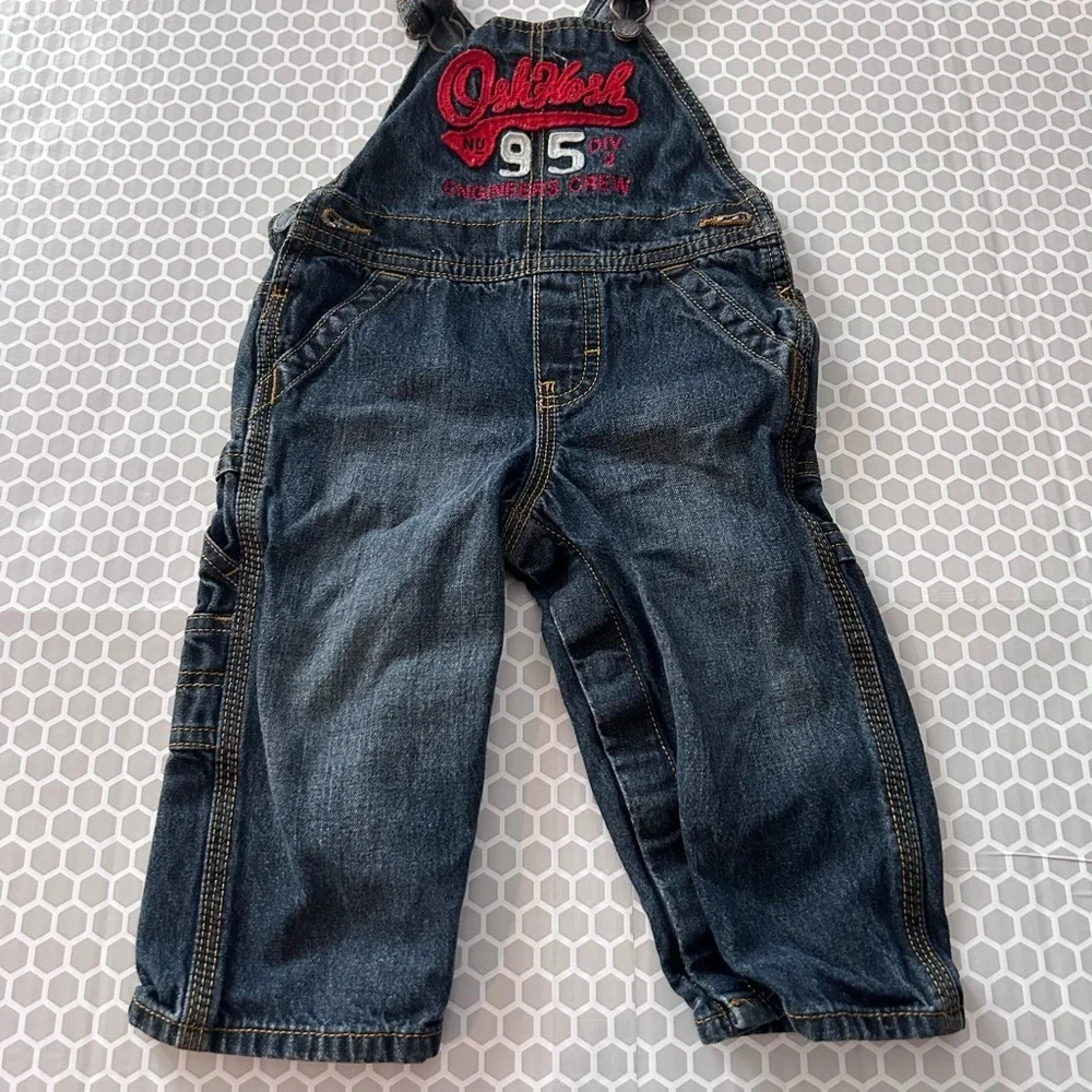 OshKosh B'gosh Blue Denim Boys Overalls